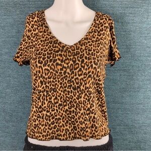 Olivia Rae Leopard Print Tee